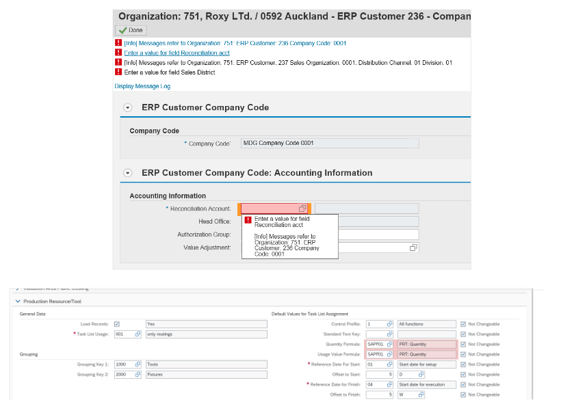 SAP Master Data