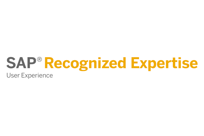 SAP Recognized Expertise Partner User Experience