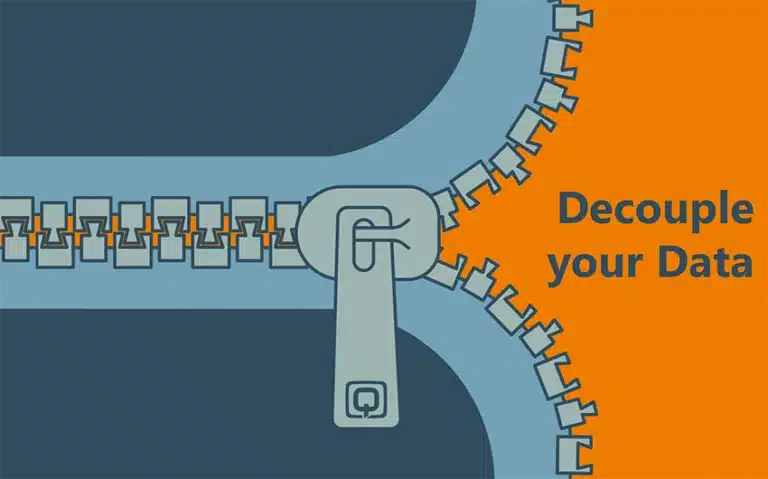 Graphic "Decouple your Data"